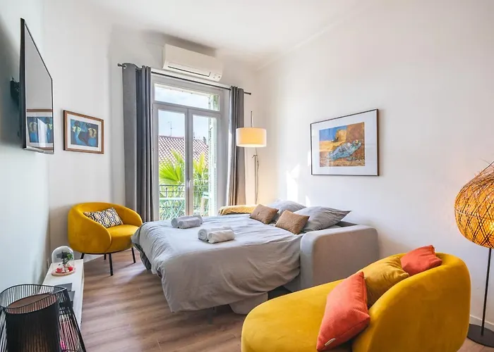 100 M Palais Des Festivals - Croisette - Beach - Congress アパート *